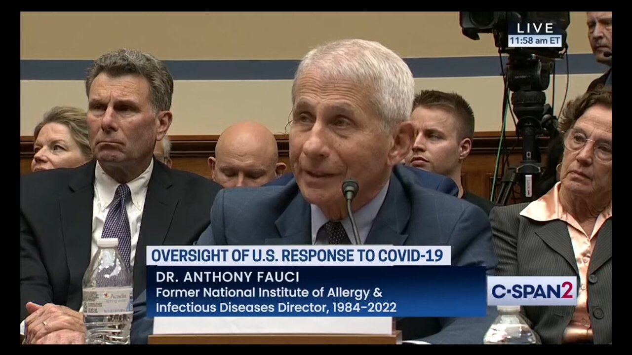 Dr. Fauci Testifies on U.S. Response to COVID-19 Pandemic