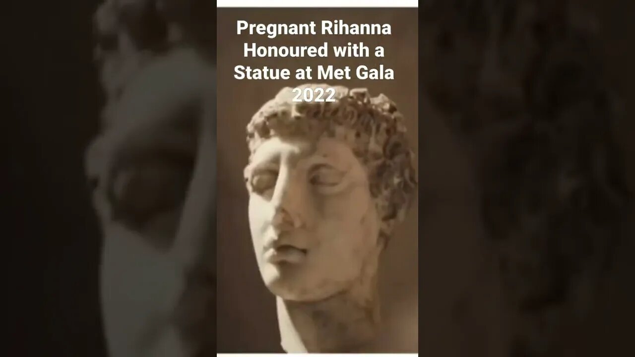 PREGNANT RIHANNA HONOURED WITH A STATUE AT MET GALA 2022