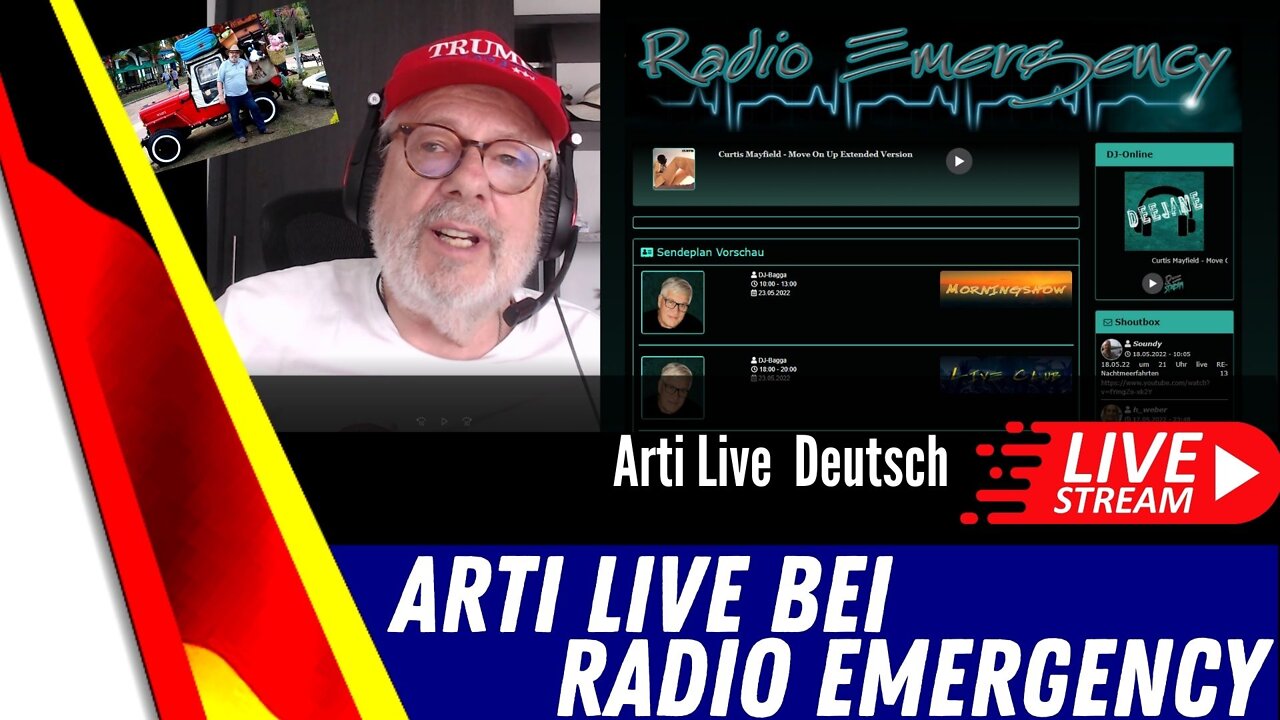 Arti Gast bei Radio Emergency