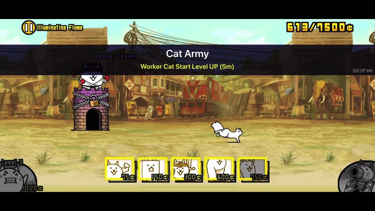 The Battle Cats - Street Fighter (Normal) - Illuminating Flame