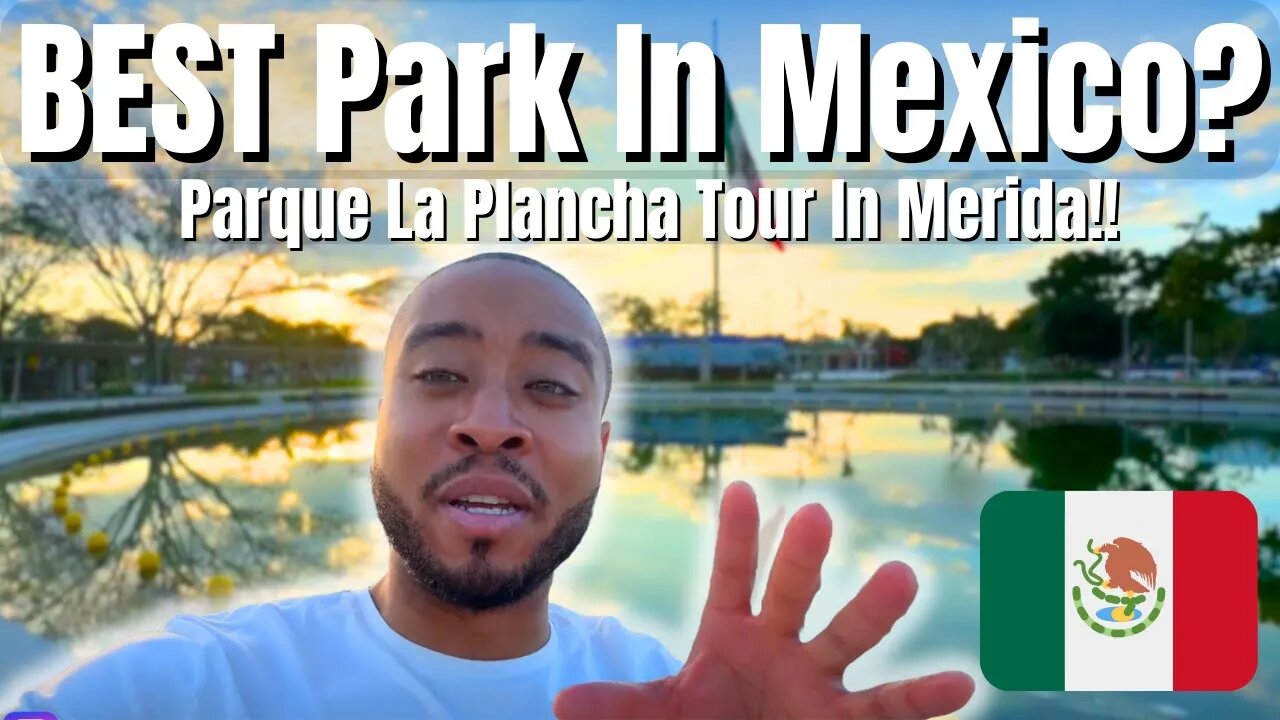 The BEST Park In Mexico is In #merida! (Parque La Plancha Tour)