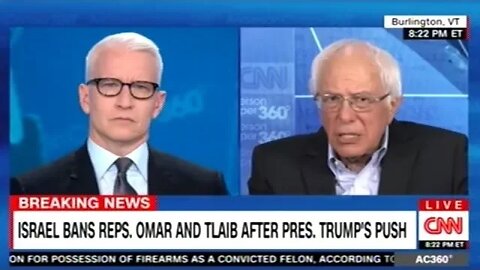 Bernie Sanders "Maybe Netanyahu And Others In Israel Don't Want American Money As Well!"