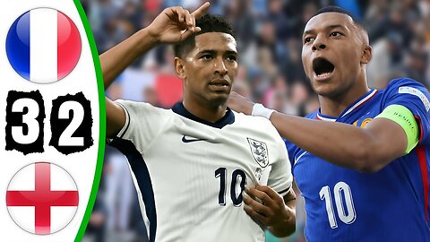 France vs England 3-2 - All Goals & Highlights - euro 2024