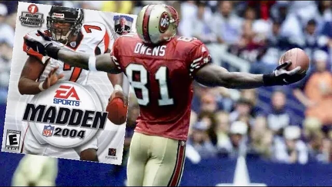100 OVERALL TERRELL OWENS IN MADDEN 04!! - THE BEST PLAYER IN THE GAME? 49ers vs Cowboys!!