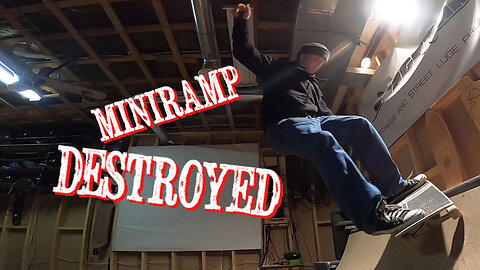 Mini Ramp DESTROYED!!!! Ollie Speedie full video part - BERLEYSKATE
