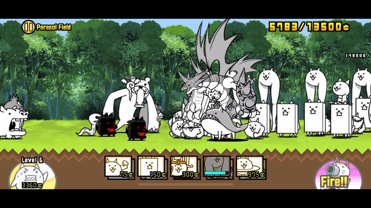 The Battle Cats - Low Tide Beach - Parasol Field