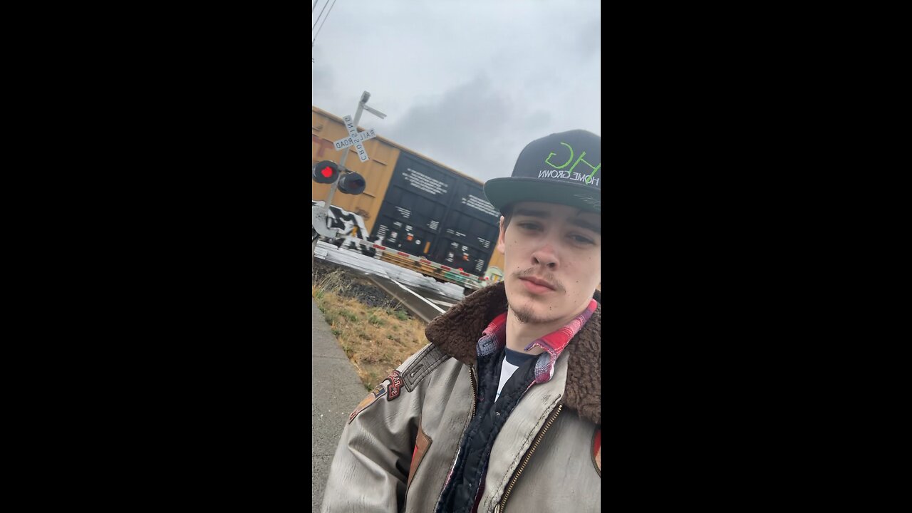 Yung Alone Chillin By The Train (Part 2)