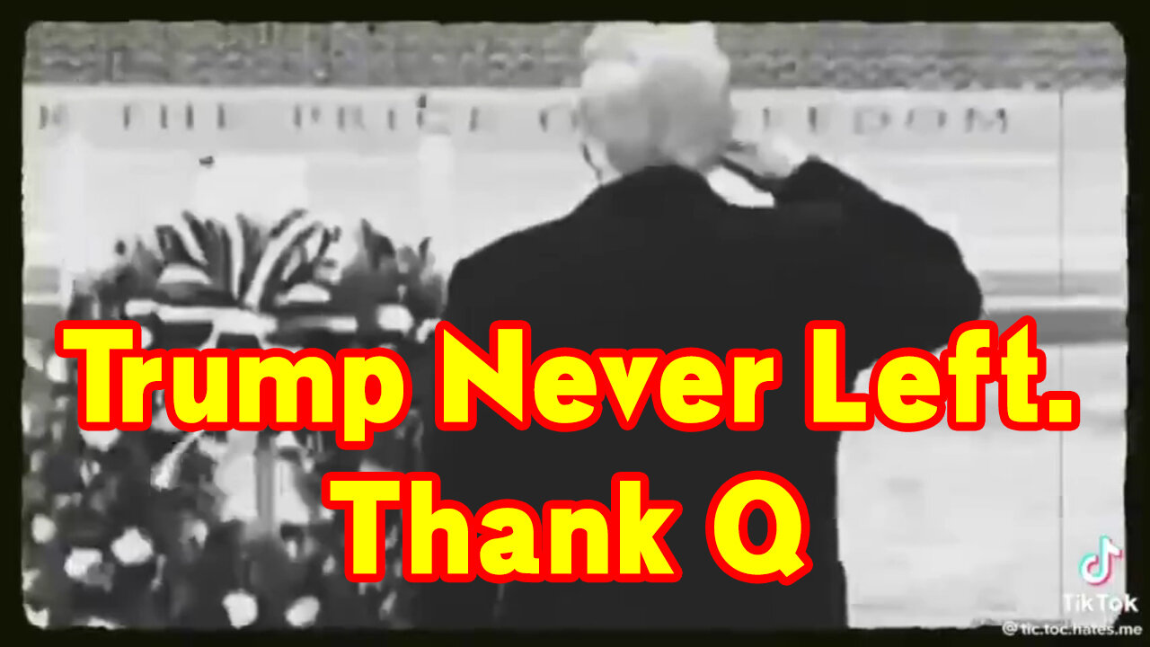 Nov 25, Trump Never Left. Thank Q