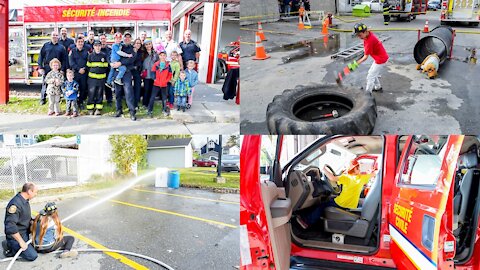 Portes ouvertes caserne incendie Beauceville