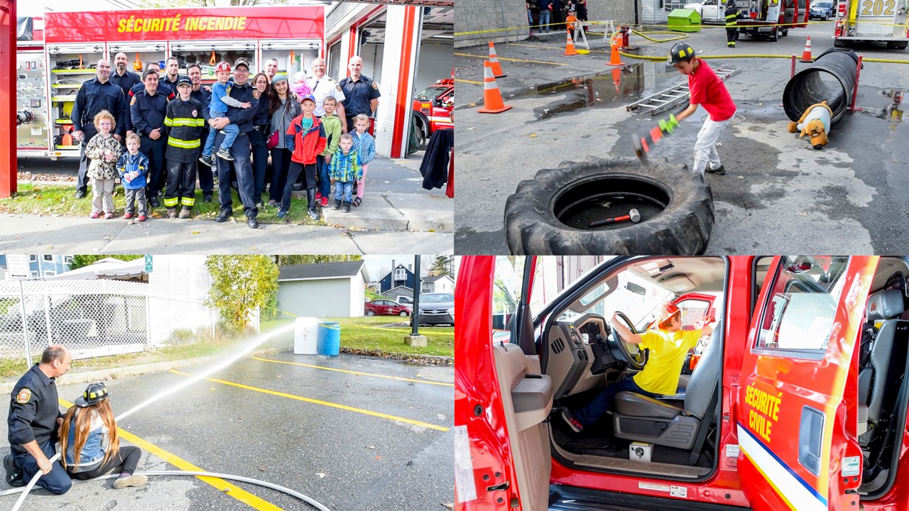 Portes ouvertes caserne incendie Beauceville
