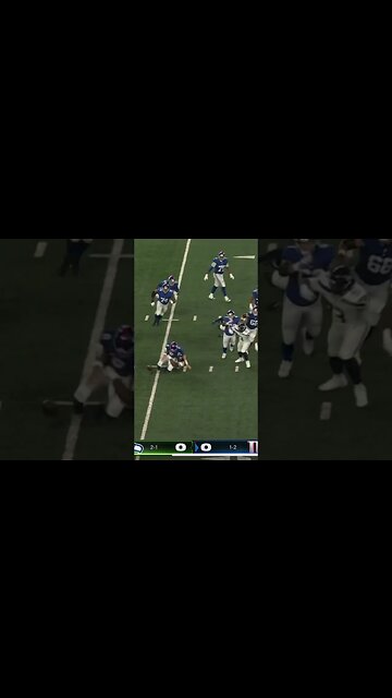 Seattle Smacks Daniel Jones! #sportsbettingpicks #sportsbettingexpert #sports #nfl