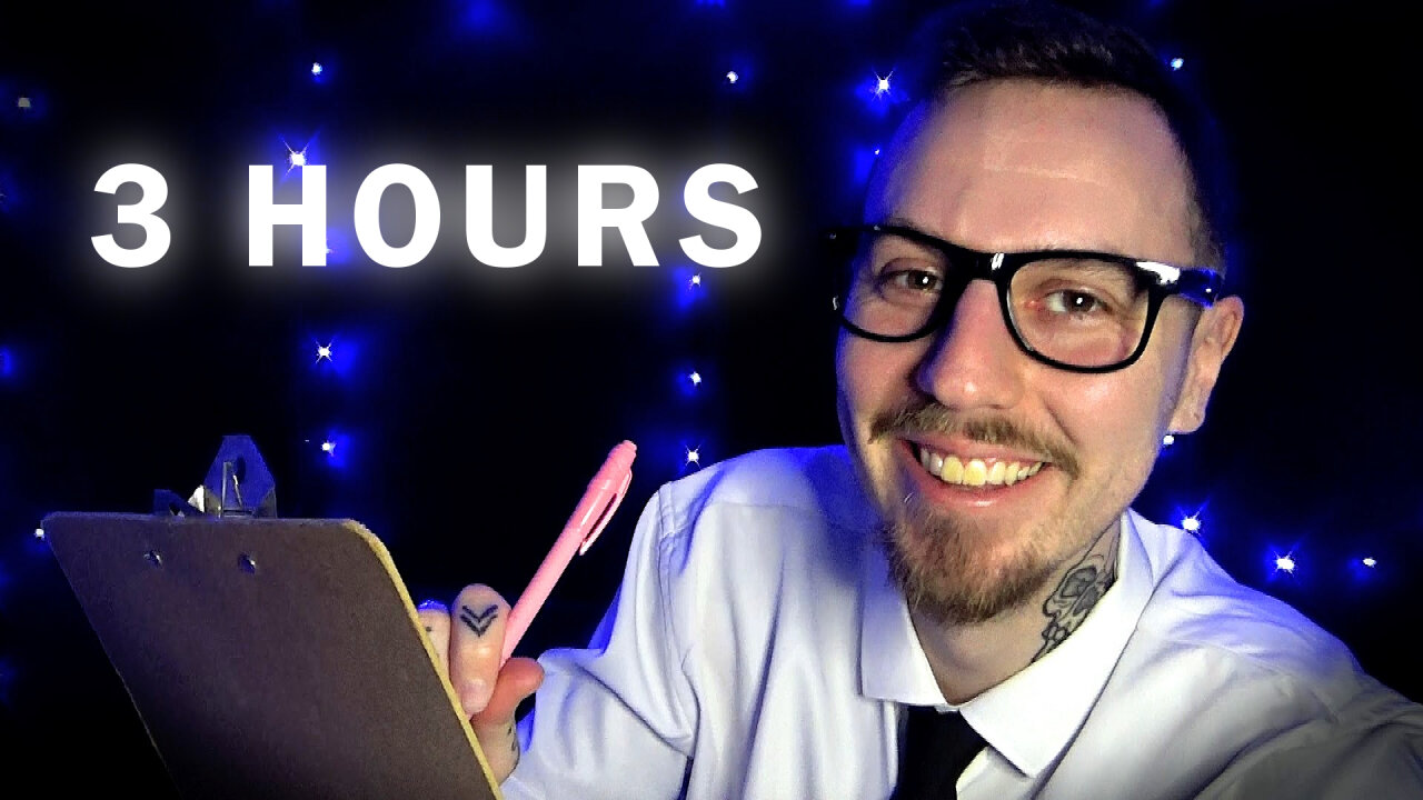 ASMR 3 Hours Asking You 999+ Extremely Personal Questions for Sleep