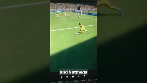 salah nutmegs defender X Rangisaari shorts