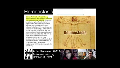 ActInf Livestream #031.0 ~ "Non-equilibrium Thermodynamics and the Free Energy Principle in Biology