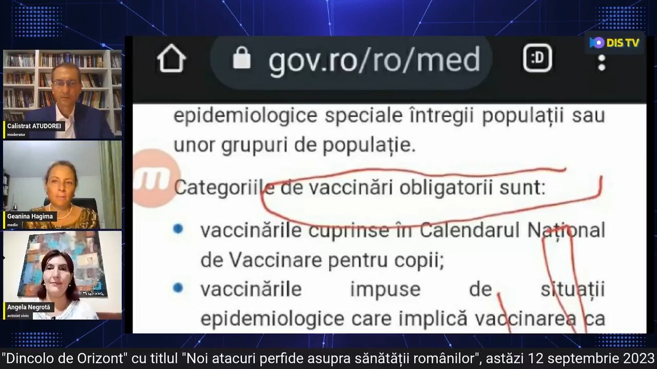 2023/09/12-DIStv Dincolo de orizont, cu Geanina Hagima și Angela Negrotă | Noi atacuri perfide ...