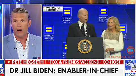 'Elder Abuse!' Hegseth Blasts Jill Biden And Wonders Who's REALLY President After Disaster Debate