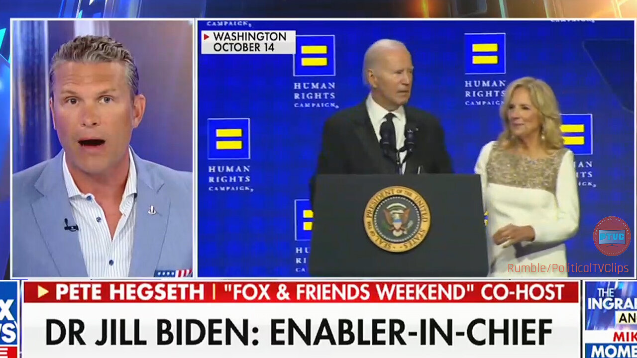 'Elder Abuse!' Hegseth Blasts Jill Biden And Wonders Who's REALLY President After Disaster Debate