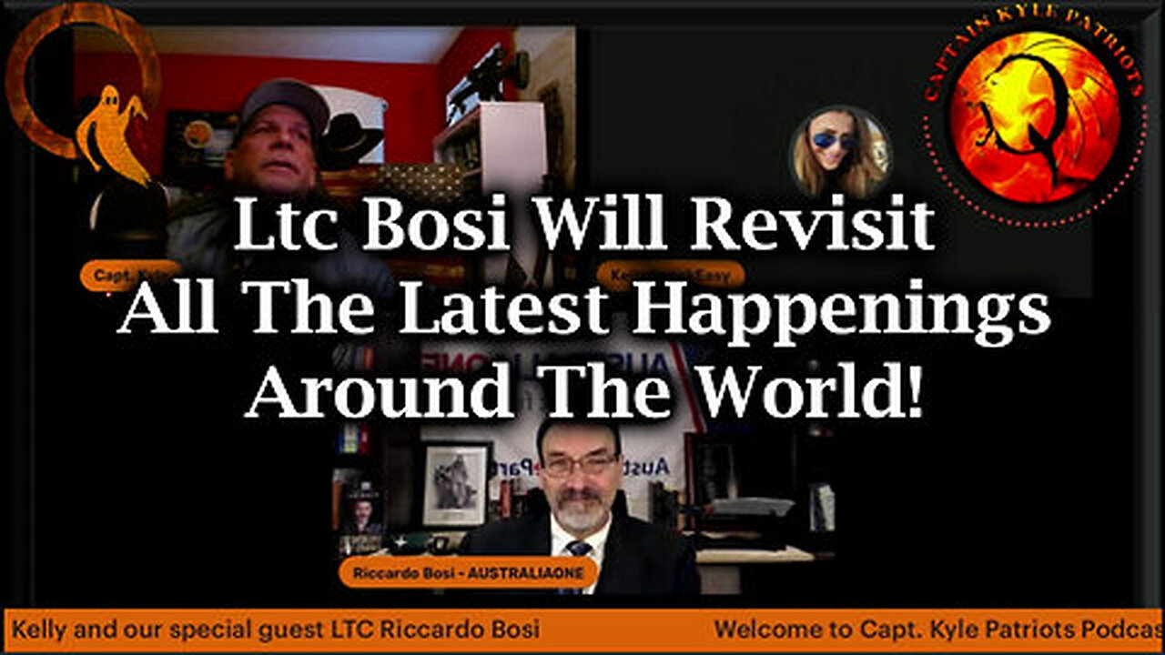 Ltc Riccardo Bosi Will Revisit All The Latest Happenings Around The World!