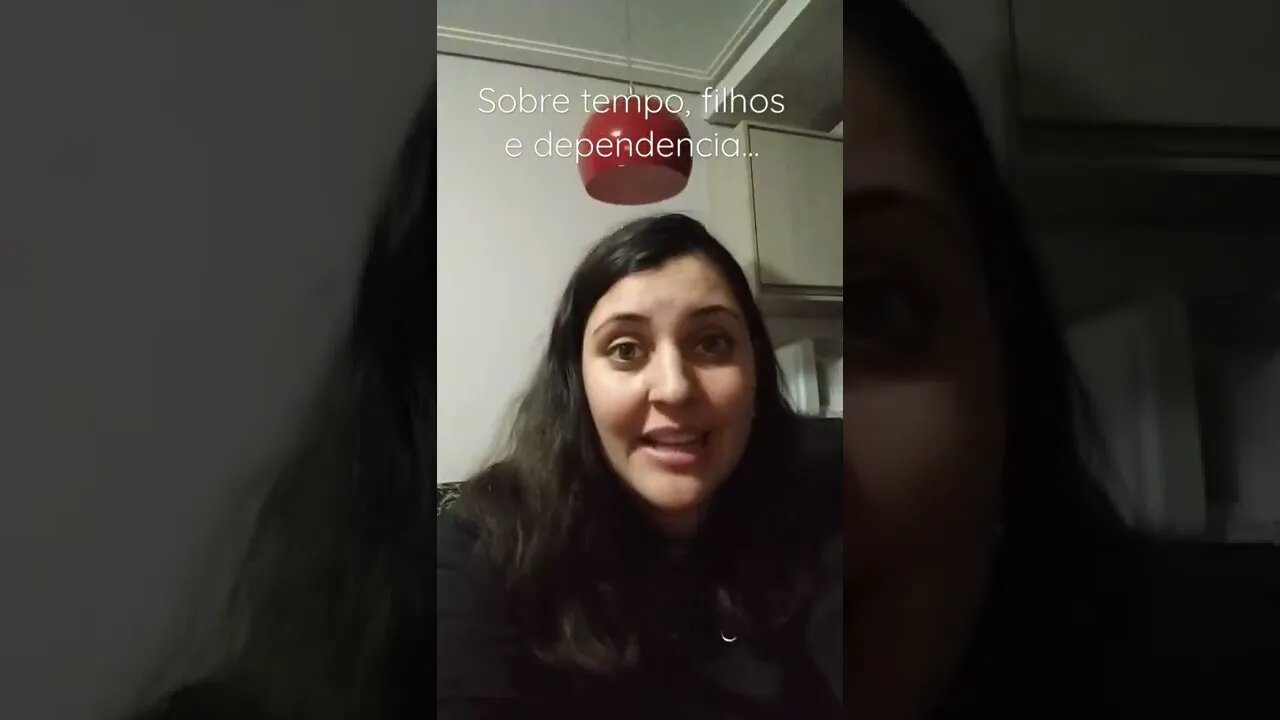 Tempo de acolher o filho e tempo de deixa lo aprender...