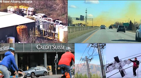 CHEMICAL PLANT LEAK INDIANA*KEY EUROPEAN BANK IN DANGER OF FAILING*RECORD SNOW & RAIN CAUSE HAVOC*