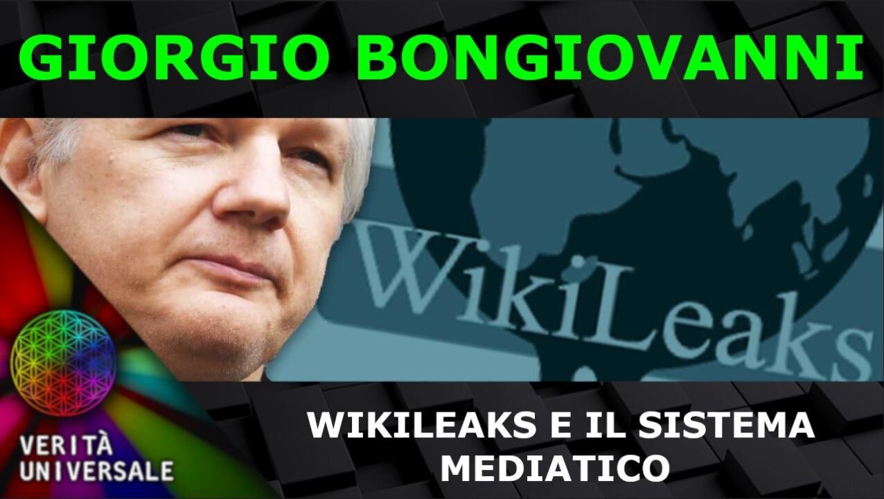 Giorgio Bongiovanni - Wikileaks e il sistema mediatico - Intervista di Pier Giorgio Caria