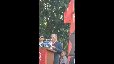 Prachanda speech today