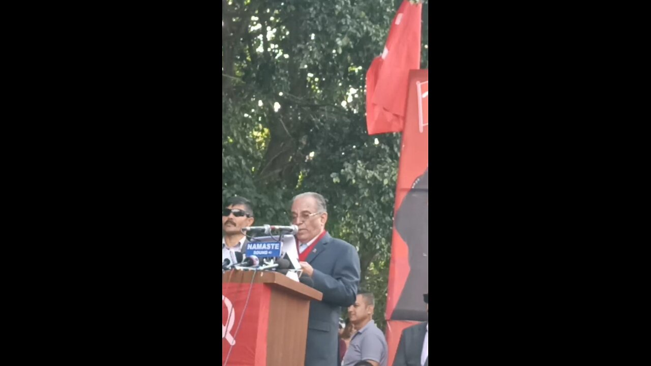 Prachanda speech today