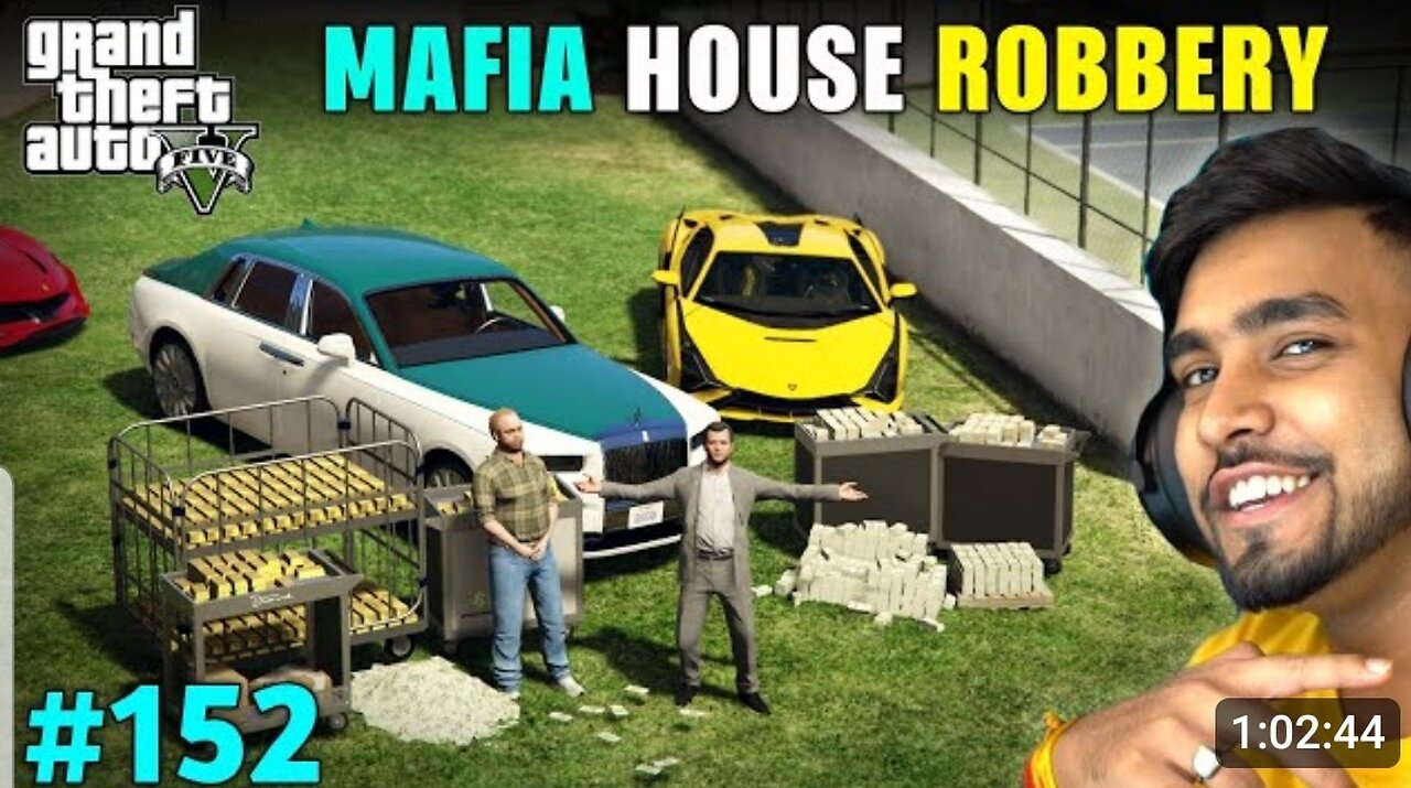 The biggest mafia house robbery Gta5 #1