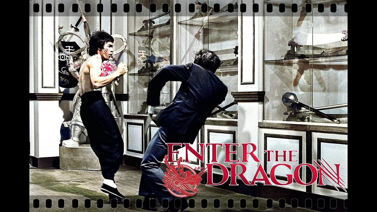 Cross kick Studio Films Bruce Lee Enter the Dragon