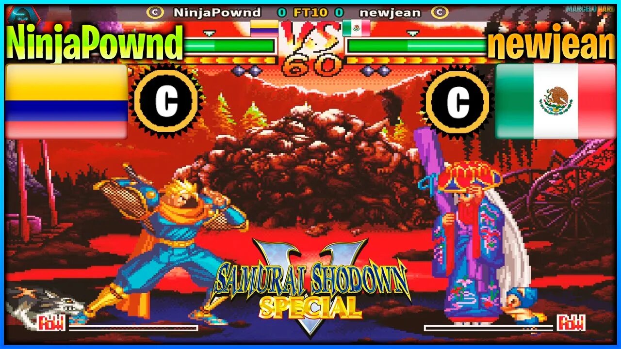 Samurai Shodown V Special (NinjaPownd Vs. newjean) [Colombia Vs. Mexico]