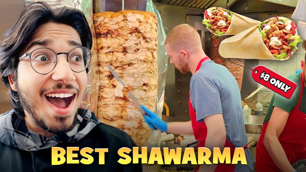 America 🇺🇸 Ka Best Chicken Shawarma 🤤 | Arabic Style Main