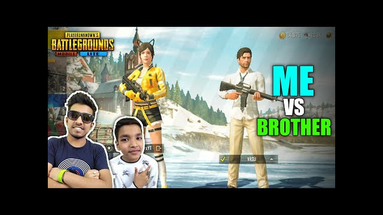 MY BROTHER CHALLENGED ME IN PUBG MOBILE LITE!