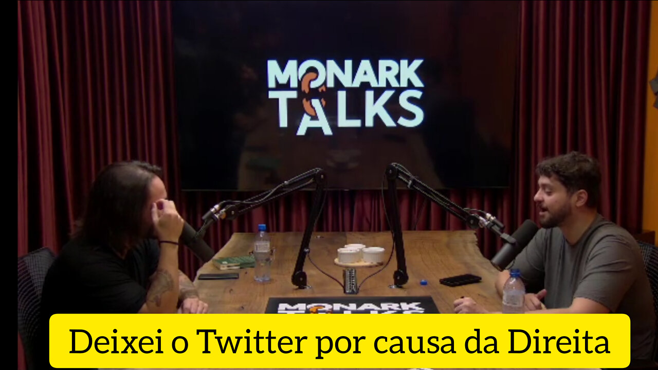 Eu saí do Twitter por causa do Bolsonaro e da Direita, Monark Talks com Arthur Petry.