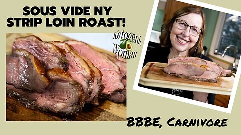Sous Vide Strip Loin Roast | Egg Life Wraps Solution for Canadians | Kitchen Cave!