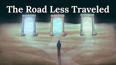 How to Escape Mediocrity and Mental Illness – The Road Less Traveled