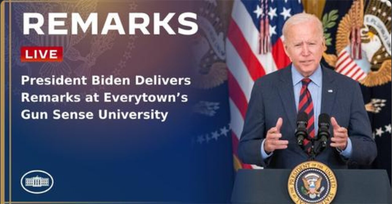 President Biden Delivers Remarks at Everytown’s Gun Sense University