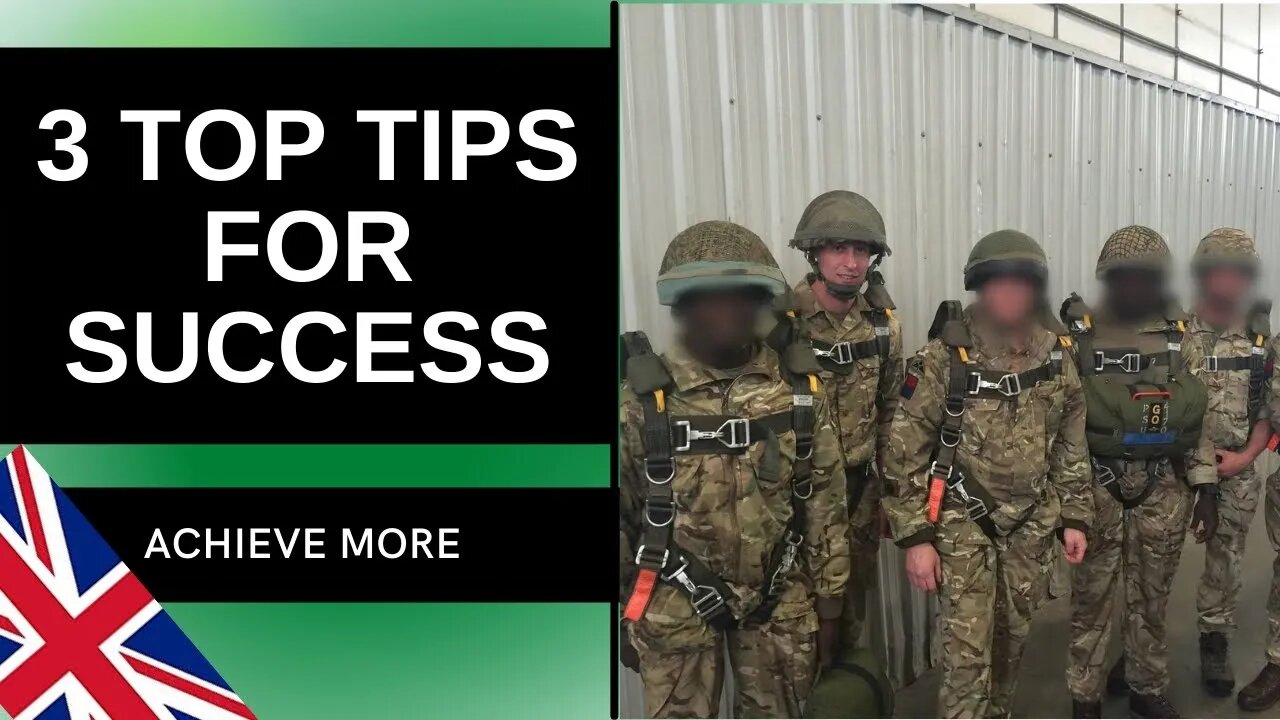 3 Top Tips For Success in the Military | British Army