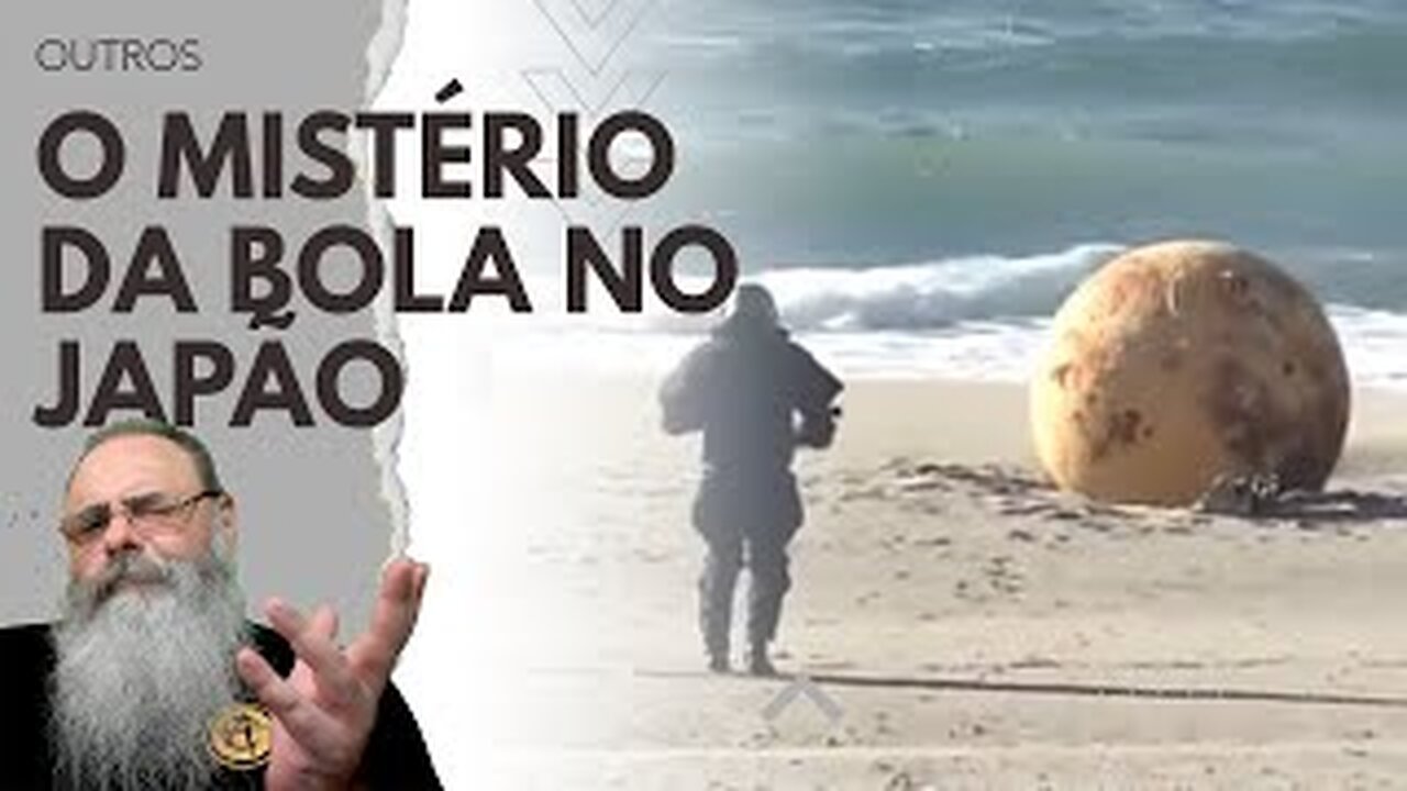 AN IRON BALL APPEARS on a JAPAN BEACH and PEOPLE ASK what TYPE of UFO is this?