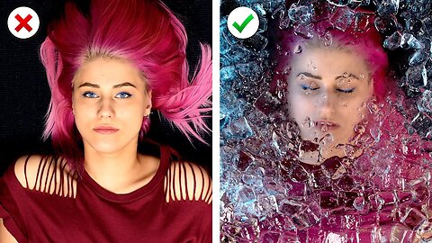 10 Fun and Creative Photo Ideas! Instagram Photo Hacks.mp4