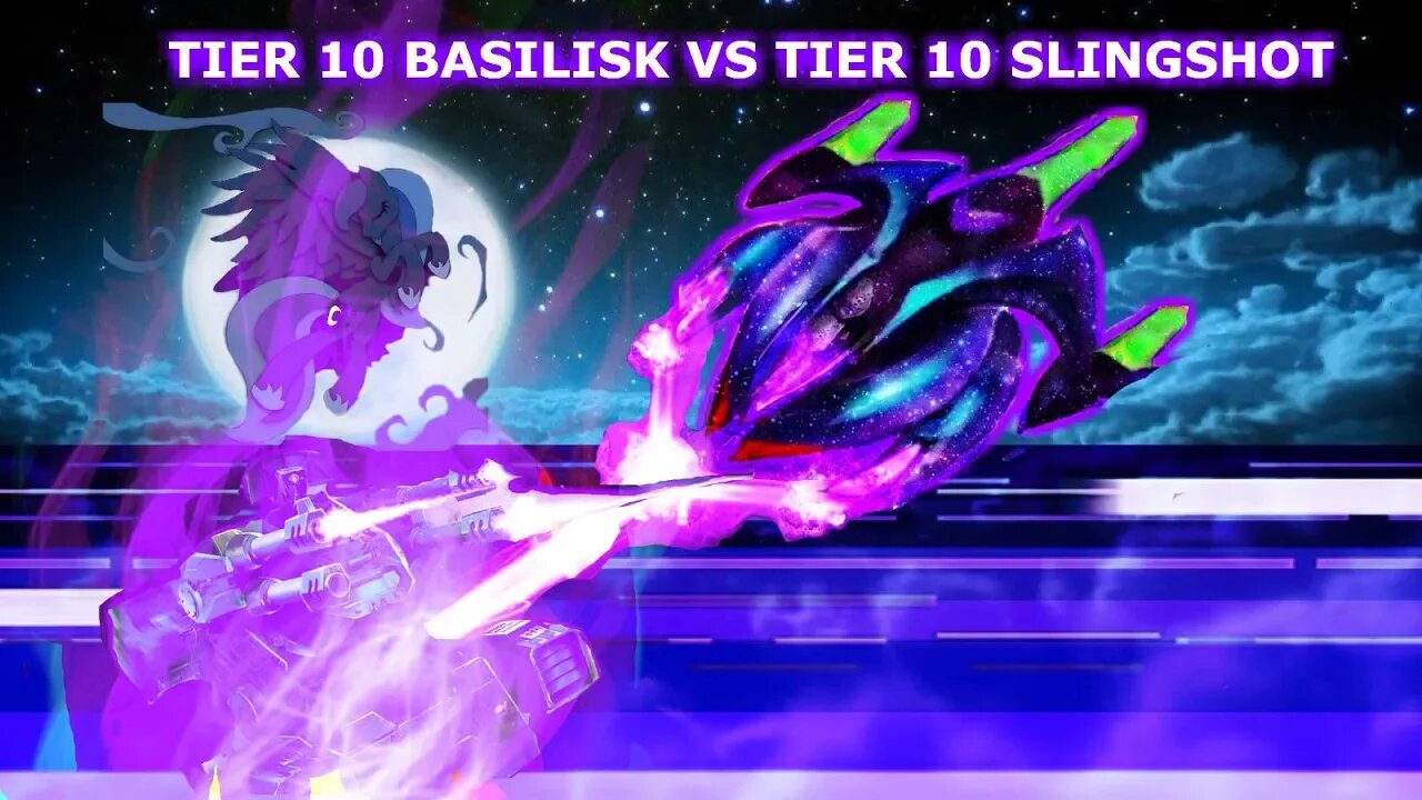 Tier 10 Basilisks vs Tier 10 Slingshots in Credits Blitz C&C: Rivals