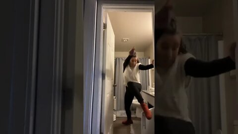 Woman Shows Off Shoes And Ends Up On The Floor