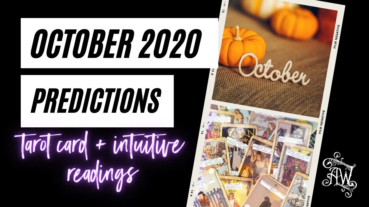 October 2020 Tarot Reading (Pick A Card) Psychic Reading