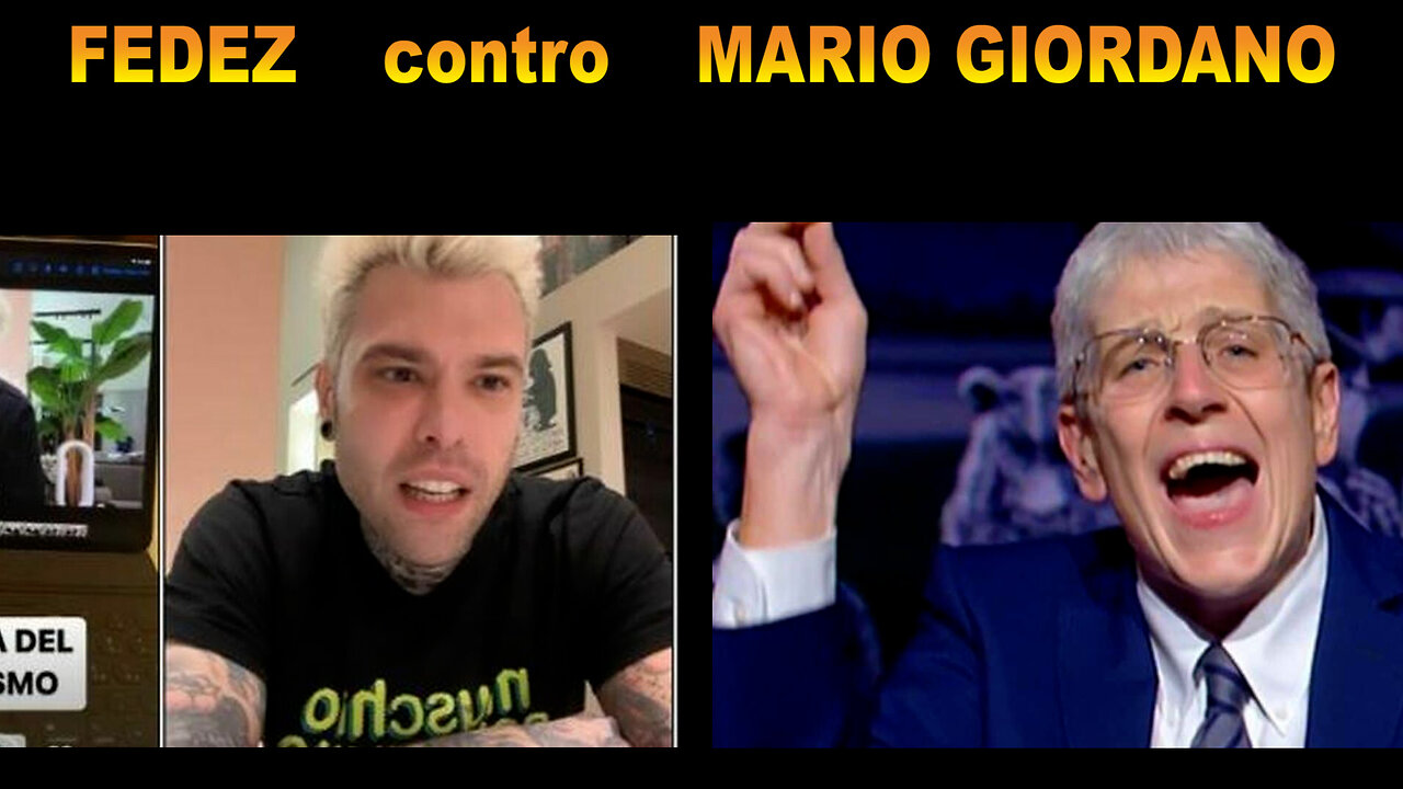 Fedez contro Mario Giordano