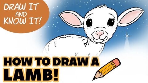 Draw It & Know It | How to draw a lamb | Reasons for Hope