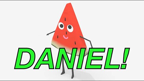 Happy Birthday DANIEL! - WATERMELON Birthday Song