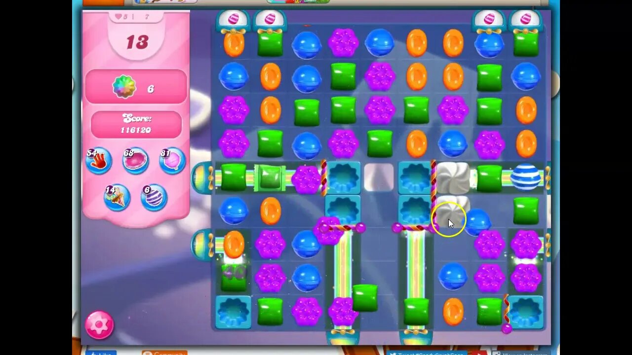 Saltnado: Level 7 Talkthrough for Candy Crush Saga