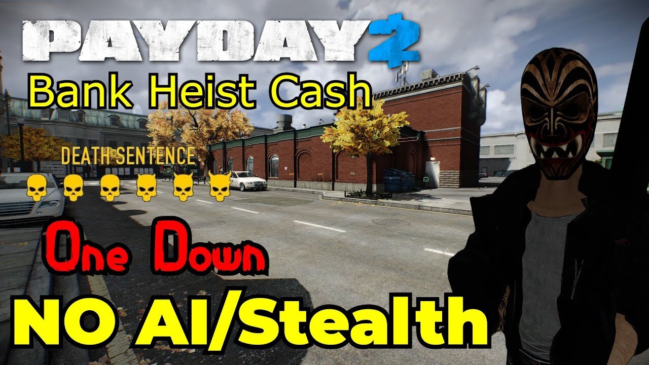 Payday 2 Bank Heist Cash Gameplay. Fat Stacks!