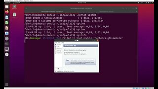 Estatísticas do Sistema Linux com uptime e sysinfo