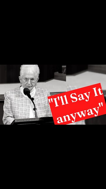 Democrats Hate This Fact... A Reminder From Rep. Virginia Foxx (NC)