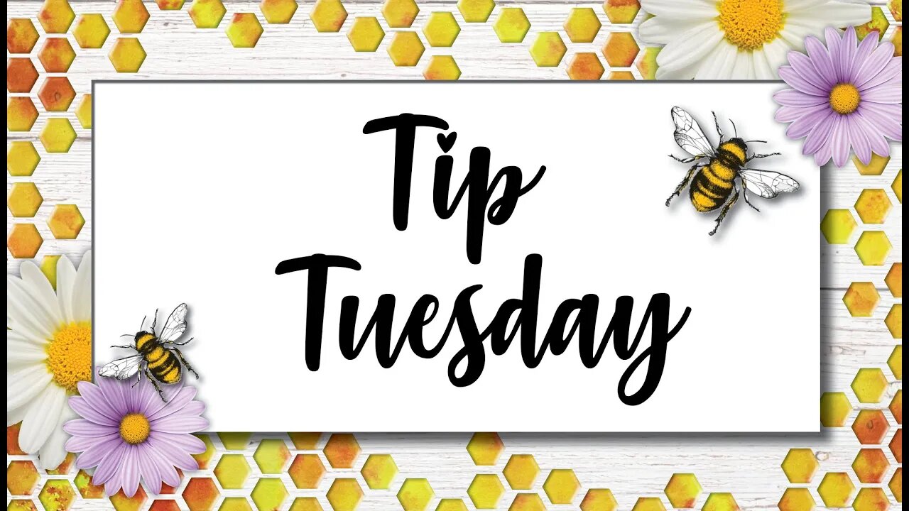 Tip Tuesday Using a Laminated Sheet with Cards by Christine